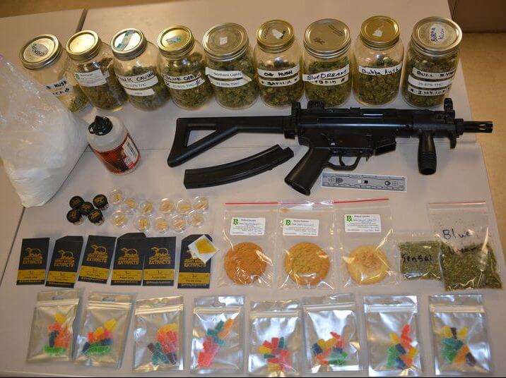 marijuana and imitation firearm seized in rexdale pot shop bust - Marijuana and imitation firearm seized in Rexdale pot shop bust