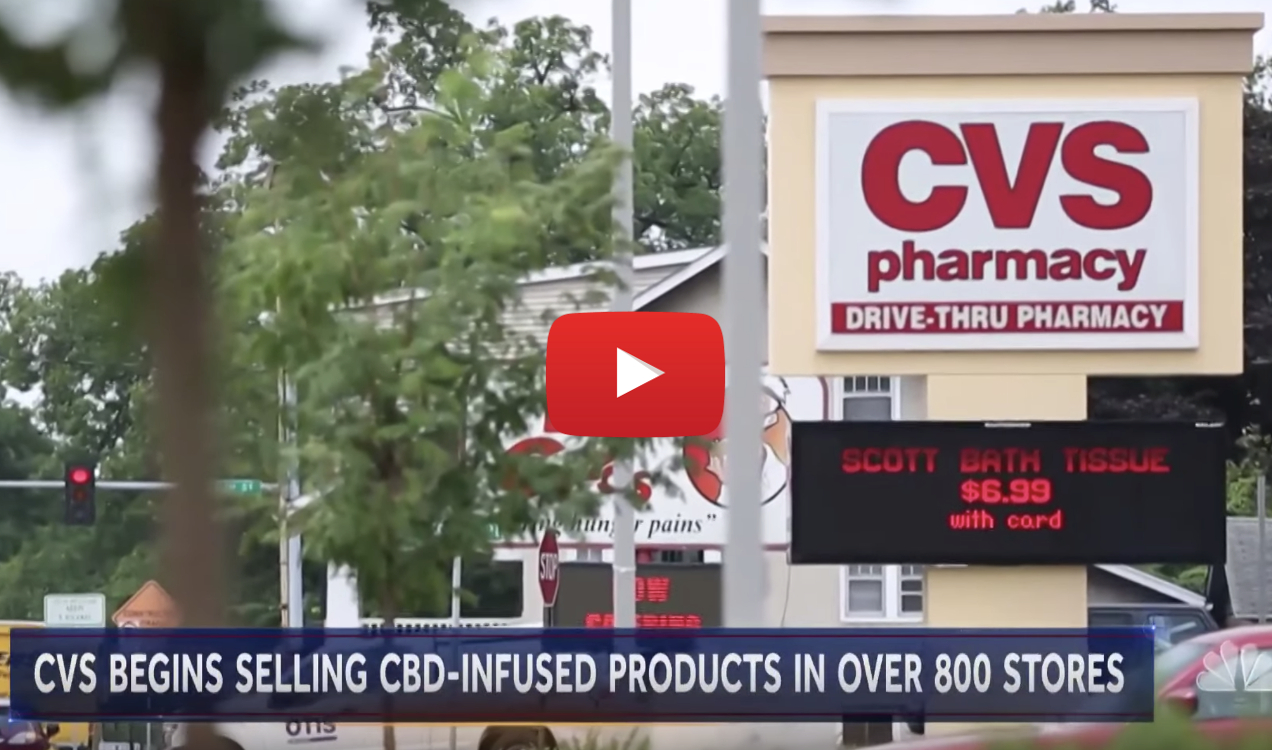 cvs sells cbd video1 - CVS Pharmacy to sell CBD products in 800 stores in 8 states
